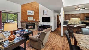 TV, fireplace - Cozy Mountain Retreat at Timber Run 101! (Steamboat Springs)