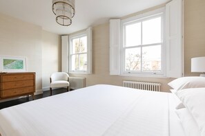 2 bedrooms, bed sheets