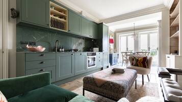 Leilighet (1 Bedroom) | Oppholdsområde