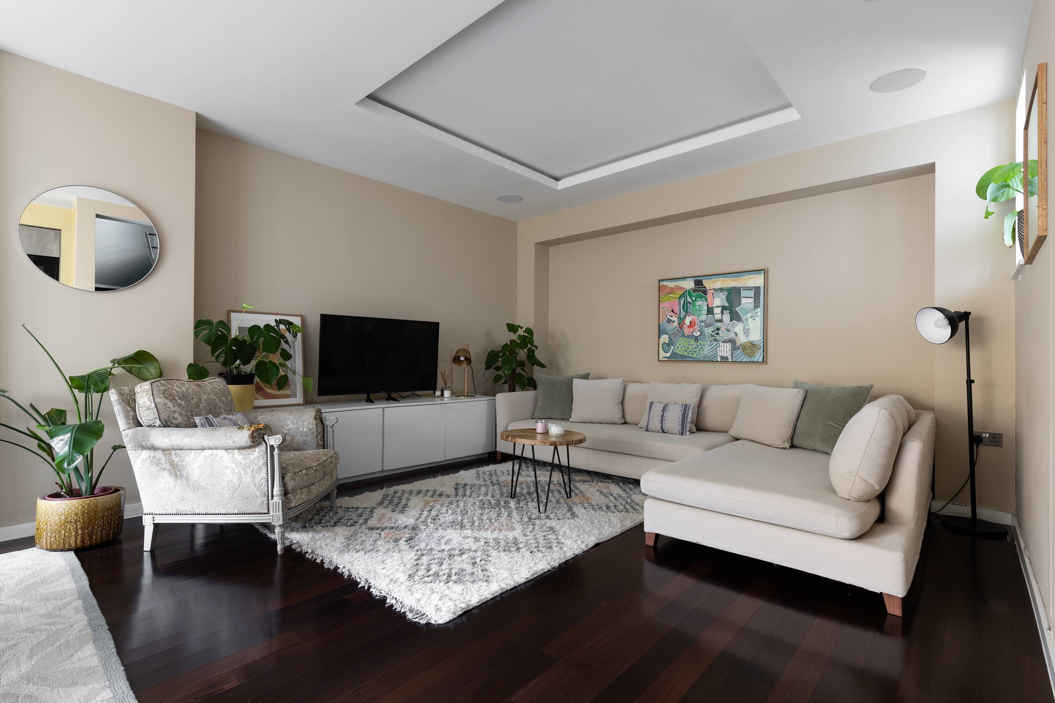 Leilighet (4 Bedrooms) | Oppholdsområde