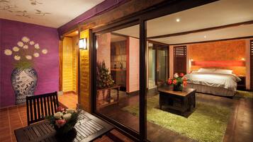 Double Room, Terrace, Garden View | Terrace/patio