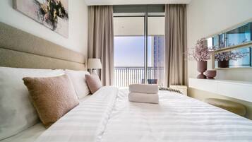 2 bedrooms, iron/ironing board, WiFi (free), bed sheets