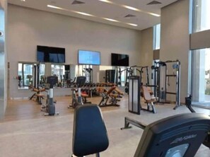 Fitness facility - Bluewaters Oceanview Apt w/ Infinity Pool & Gym (Dubai)