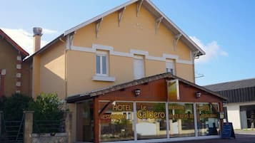 Façade de l’hébergement