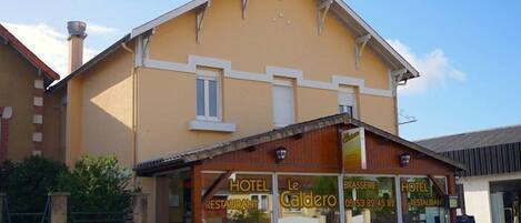 Voorkant van accommodatie