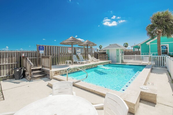 Alberca al aire libre 