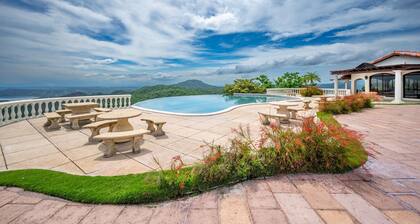 Seaside Mansion with Majestic Ocean Views and patio overlooking infinity pool