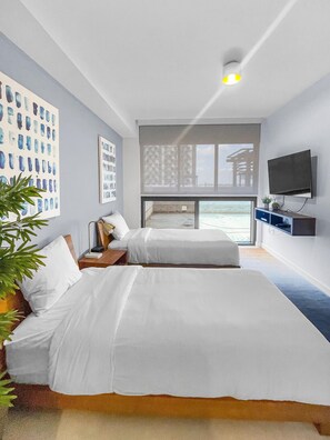 2 chambres, accès Internet, draps fournis