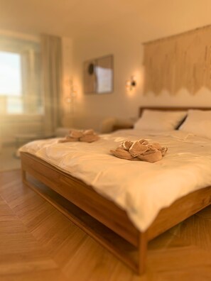 1 bedroom, iron/ironing board, free WiFi, bed sheets - Traumhafte Panoramameeblicksuite Garage,smart (Cuxhaven)