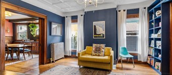 Spacious & Family- Friendly 3-bedroom on Peaceful Historic Tree-Lined Street