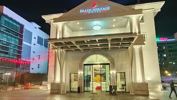 Façade de l’hébergement