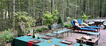 Nature's Nest - Indoor/Outdoor Forest Retreat; Fire Pit; Fireplace; onsite Brook