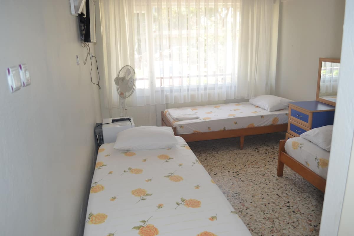Basic Room, 3 Single Beds, Non Smoking | Egyptian cotton sheets, premium bedding, free WiFi, bed sheets