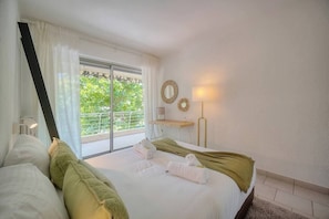 1 chambre, fer et planche à repasser, Wi-Fi, draps fournis