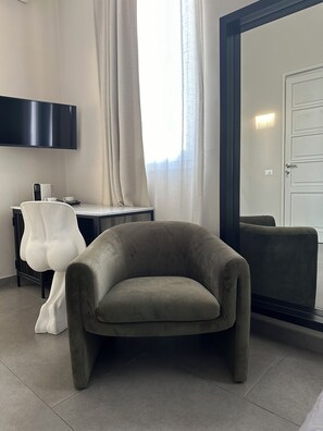 Economy Double Room | Desk, soundproofing, free WiFi - Catania Rooms (Catania)
