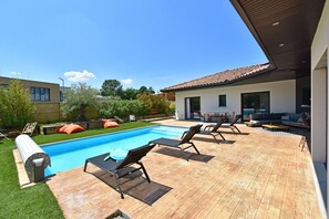 Una piscina climatizada