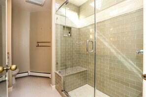 Shower, hair dryer