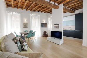 Living area - New! Spanish Steps Design Flat (Roma)