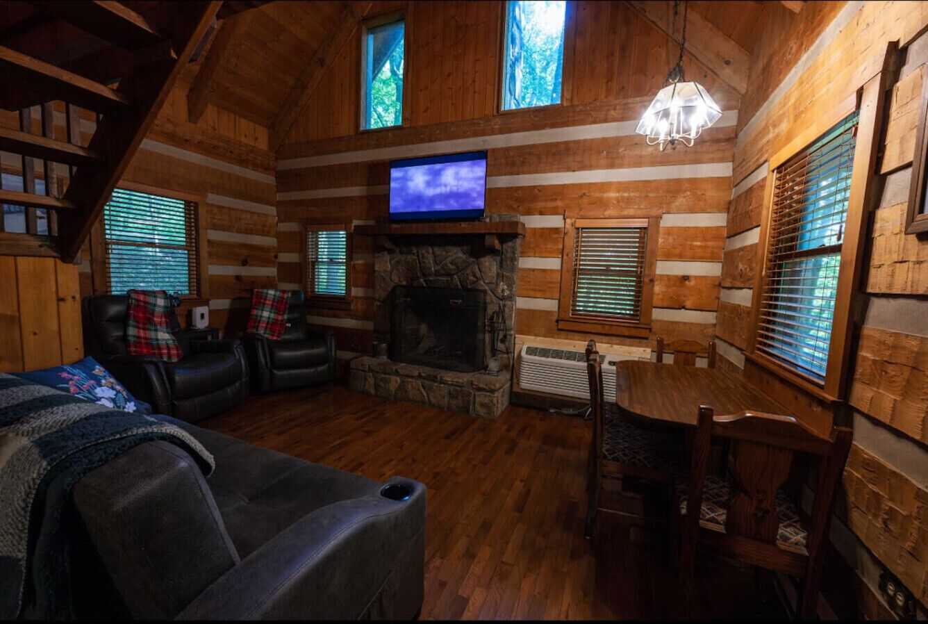 تلفزيون، مدفأة