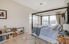 5 bedrooms, iron/ironing board, travel cot, WiFi