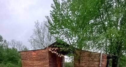 Bunkhouse with AC at B Berry Farms & Co in Elkland, Mo