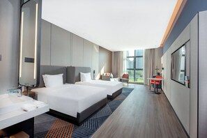 2 Double Standard City View - Holiday Inn Express Yinchuan Lanxi Valley Plaza by IHG (Yinchuan)