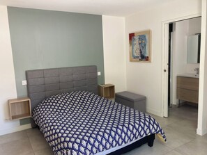 1 室のベッドルーム、ベッドシーツ