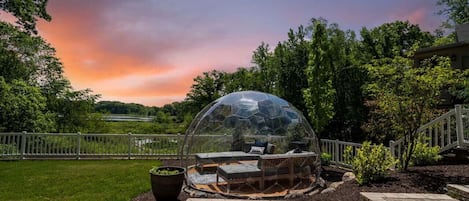 Overnattingsstedets uteområder