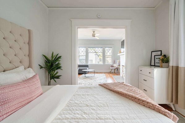 1 bedroom, iron/ironing board, travel cot, WiFi