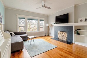 Televisie en een kantoor