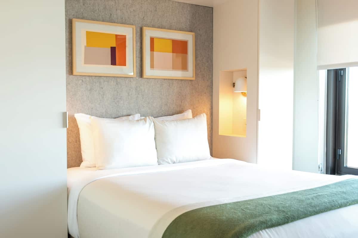 Premium bedding, individually decorated, individually furnished