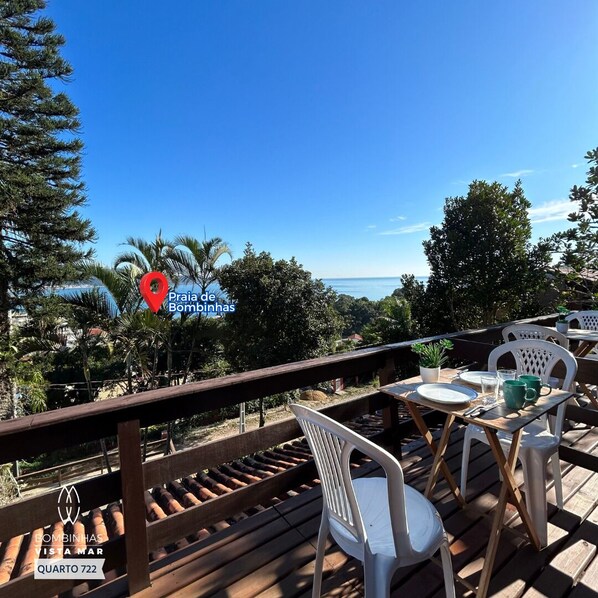 Family Room, Balcony, Sea View | Terrace/patio