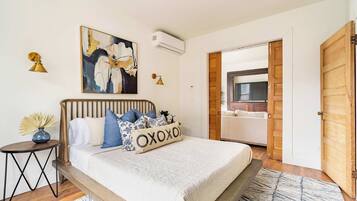 6 bedrooms, iron/ironing board, travel crib, WiFi