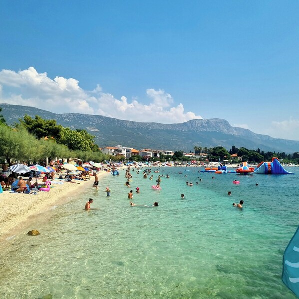 Beach - Villa Katmari with heated pool (Kaštel Stari)