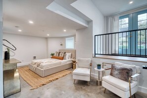 2 bedrooms, iron/ironing board, travel crib, WiFi