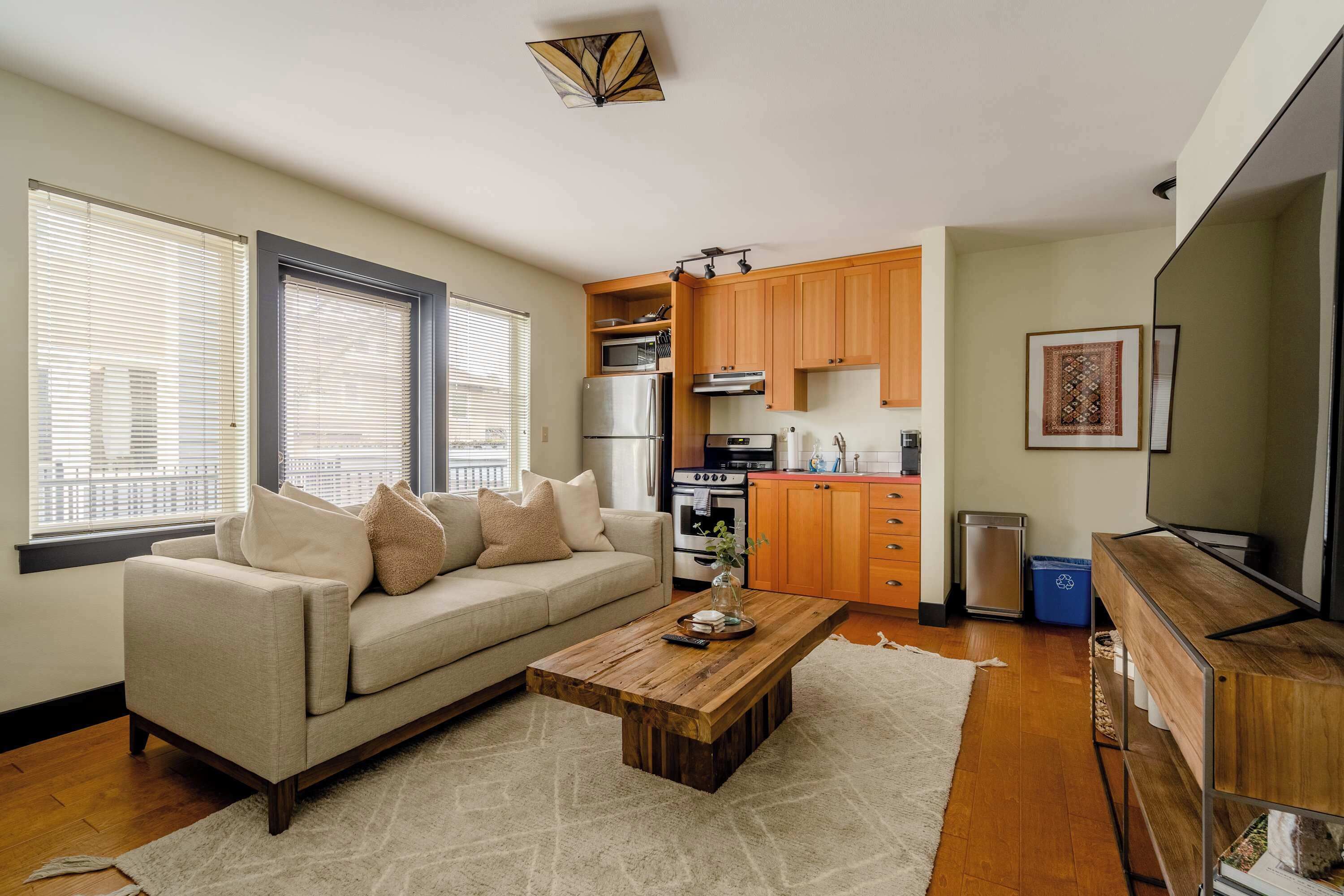 Televisie en een kantoor