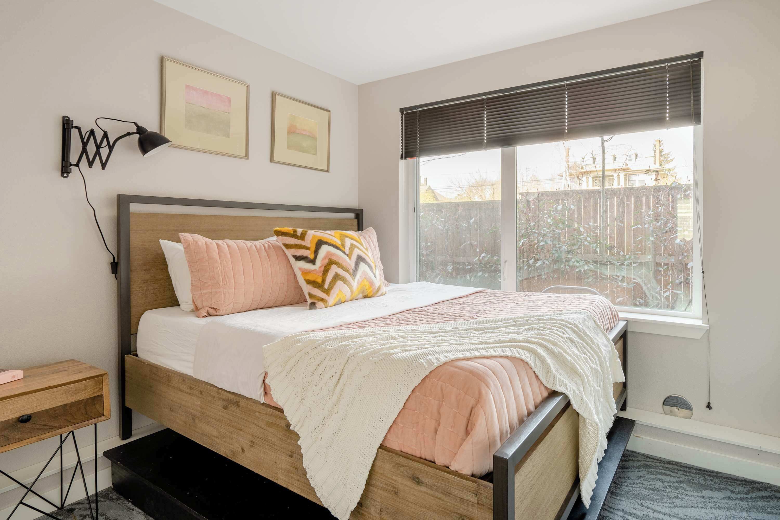 2 bedrooms, iron/ironing board, travel crib, WiFi