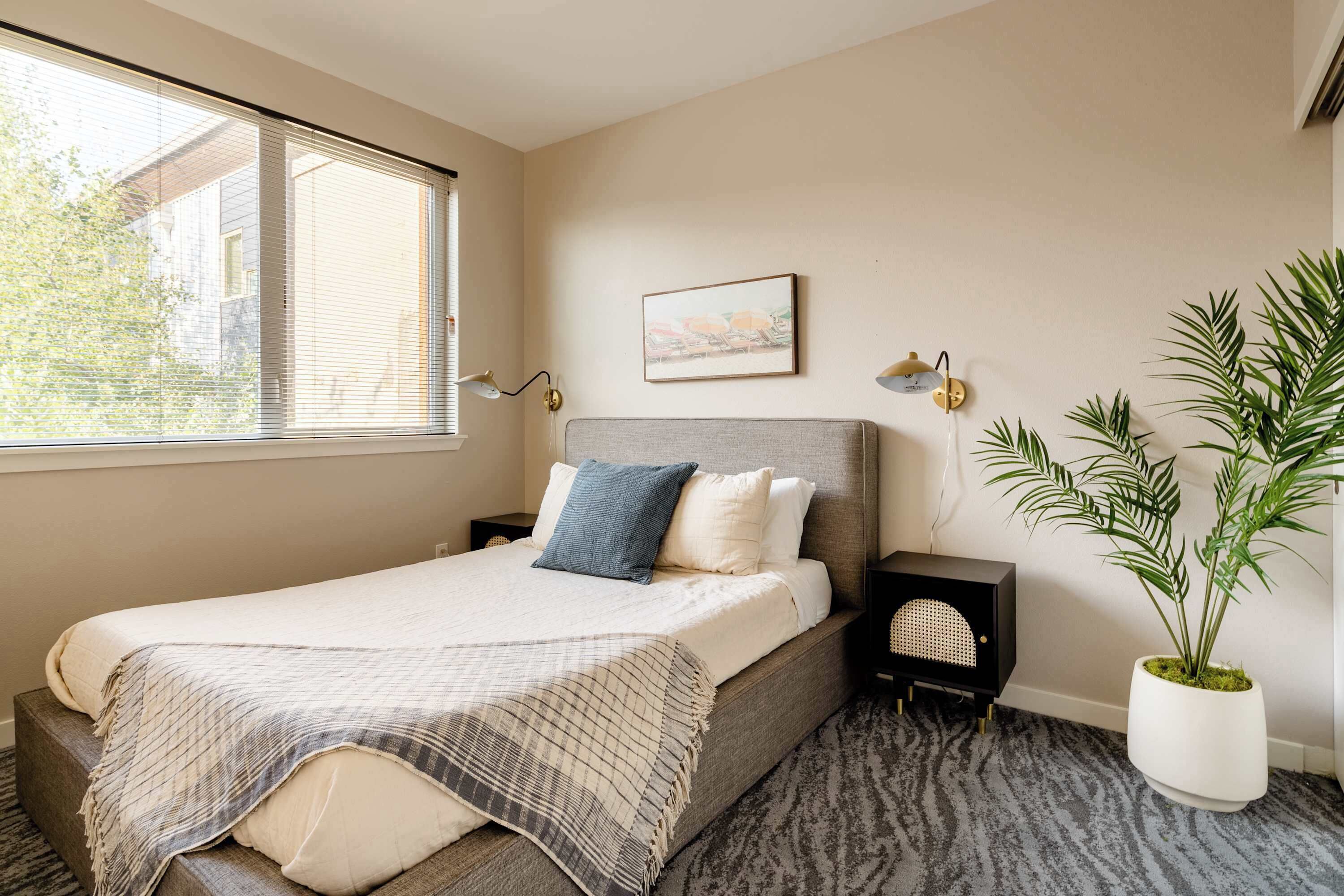 2 bedrooms, iron/ironing board, travel crib, WiFi