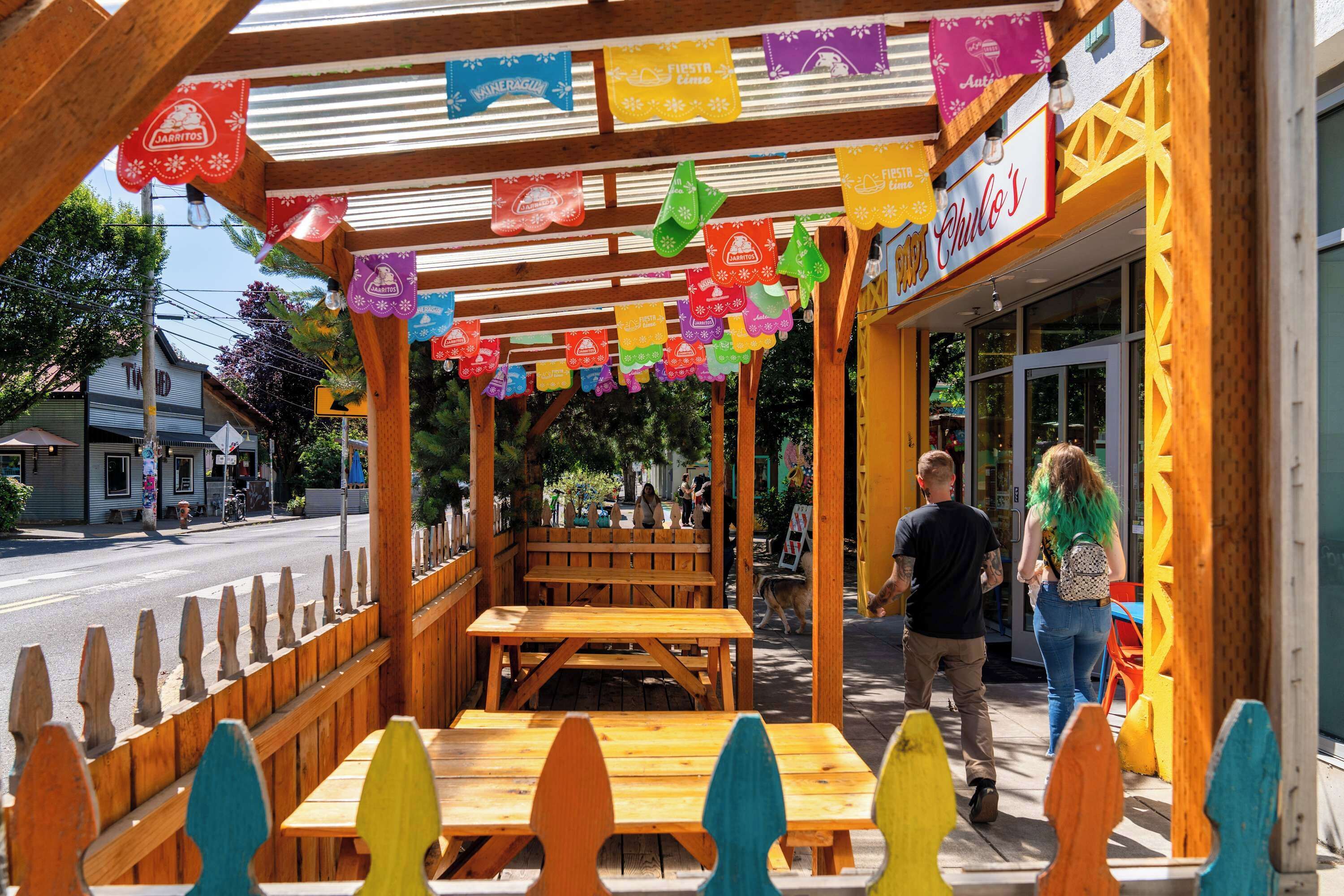 Restaurante al aire libre