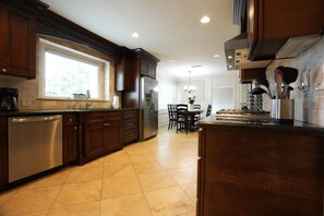 House, Multiple Beds, Pool Access, Pool View (Destination #03) | Private kitchen | Coffee/tea maker, electric kettle