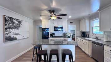 House, Multiple Beds, Pool Access, Pool View (Destination #13) | Private kitchen | Coffee/tea maker, electric kettle