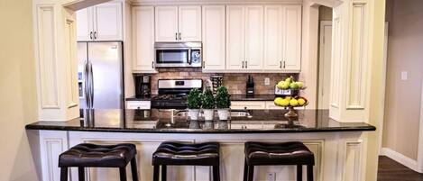 House, Multiple Beds, Pool Access, Pool View (Destination #10) | Private kitchen | Electric kettle