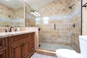 House, Multiple Beds, Pool Access, Pool View (Destination #27) | Bathroom | Towels, toilet paper - Sweet 4 bedroom, 3 bath plus Loft Bedroom, Pool Home (Anaheim)