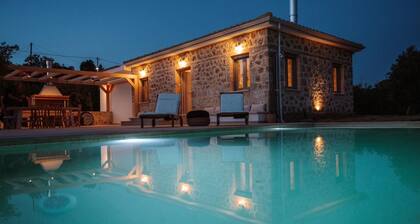 Villa Nevas (5000sqm plot with Private Stone House with Pool and Amazing Seaview)