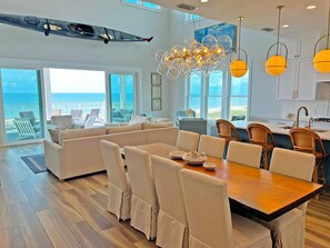 Smart TV, fireplace, books, printers - FINALEIGH! NEW Beautiful Gulf Front Home on St George Island, Florida (Eastpoint)