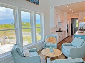 Interior - FINALEIGH! NEW Beautiful Gulf Front Home on St George Island, Florida (Eastpoint)