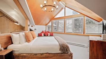 2 bedrooms, desk, WiFi, bed sheets