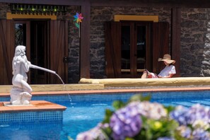 Pool - With pool and barbecue - Villa Roque (Ponta do Pargo)