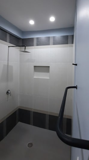 Chambre Double | Douche de la salle de bain