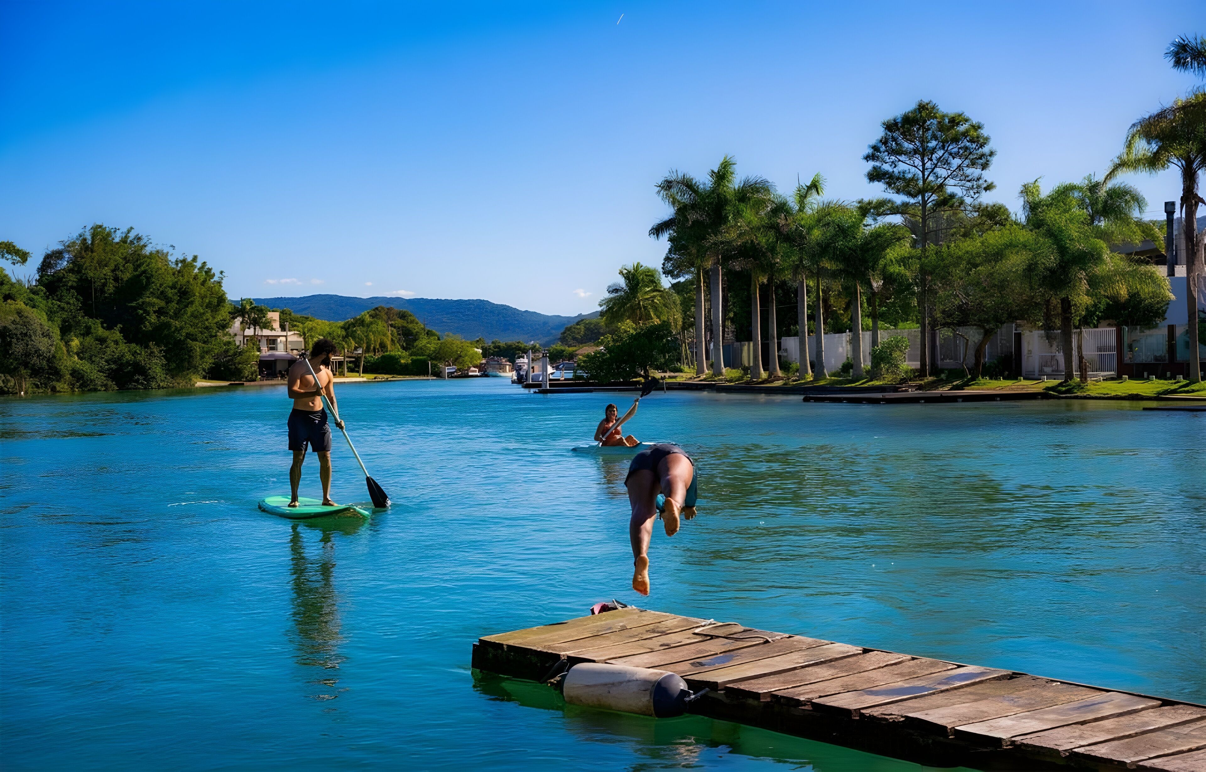 Foto - Nômades Riverside - Adventure Hostels & Coworking